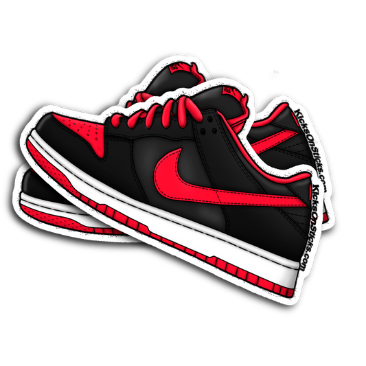 SB Dunk Low "J Pack Bred" Sneaker Sticker