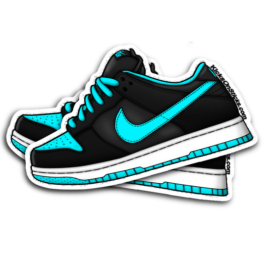 SB Dunk Low "J Pack Tiffany" Sneaker Sticker