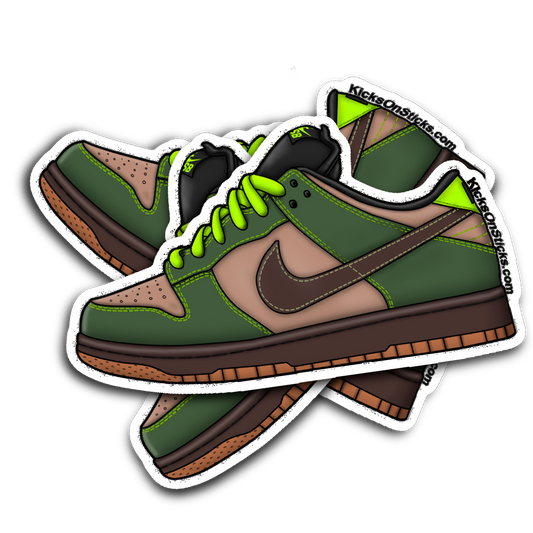 SB Dunk Low "Jedi" Sneaker Sticker