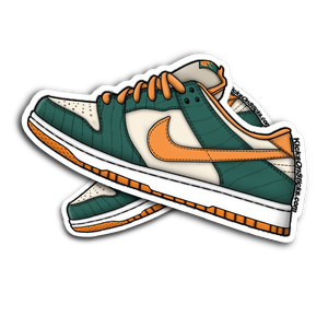 SB Dunk Low "Kumquat" Sneaker Sticker