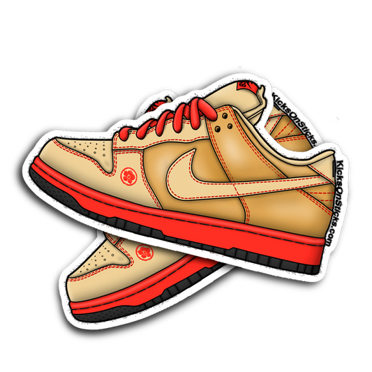 SB Dunk Low "Money Cat" Sneaker Sticker