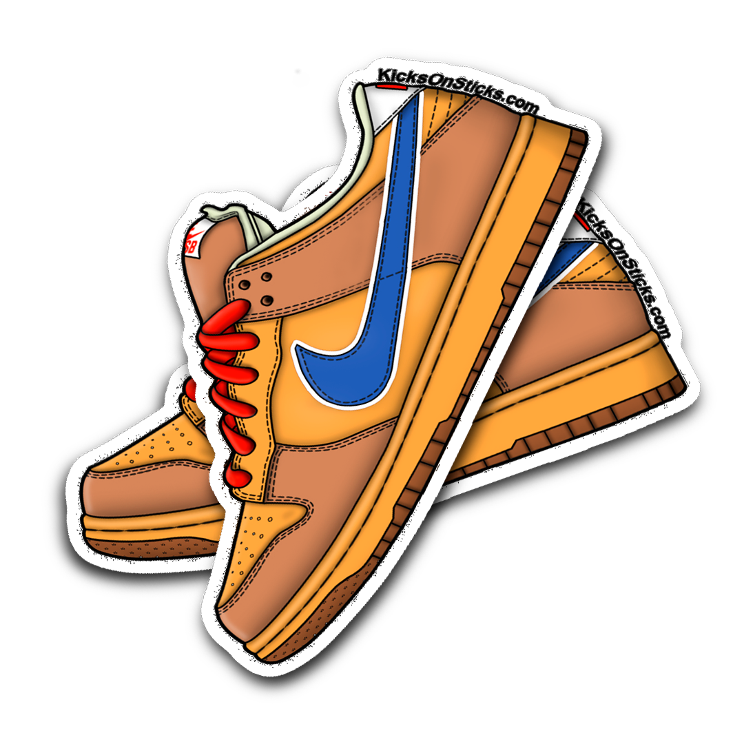 SB Dunk Low "Newcastle" Sneaker Sticker