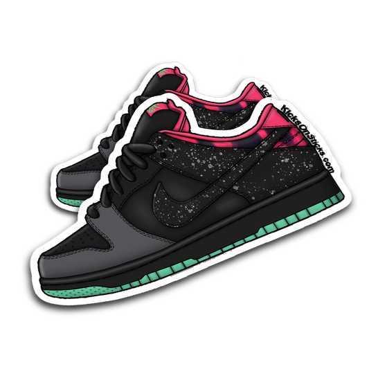 SB Dunk Low "Northern Lights" Sneaker Sticker