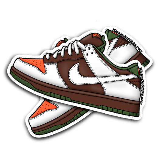 SB Dunk Low "Oompa Loompa" Sneaker Sticker