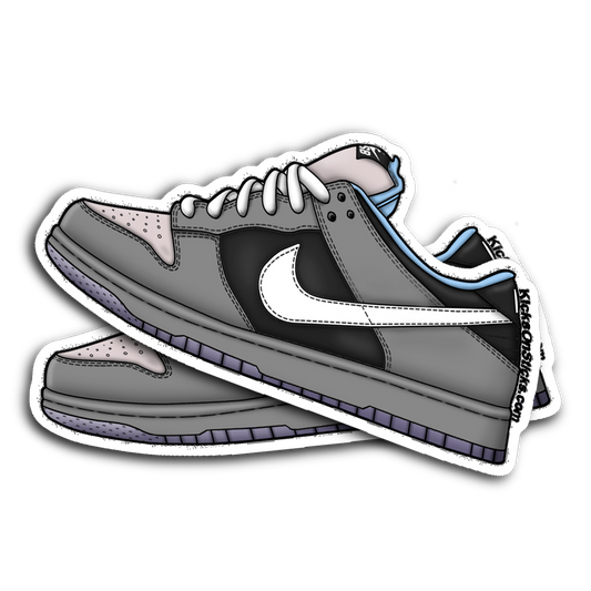 SB Dunk Low "Premier Petosky" Sneaker Sticker