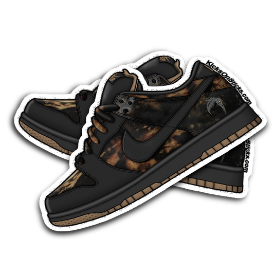 SB Dunk Low "Pushead 2" Sneaker Sticker