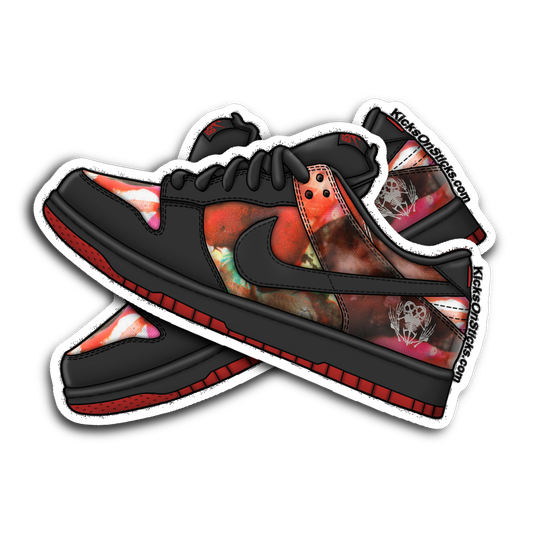 SB Dunk Low "Pushead" Sneaker Sticker