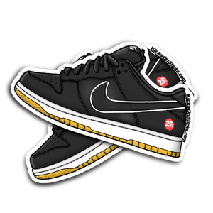 SB Dunk Low "Quartersnacks" Sneaker Sticker