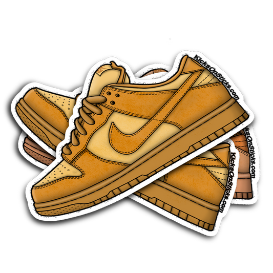 SB Dunk Low "Reese Forbes Wheat" Sneaker Sticker