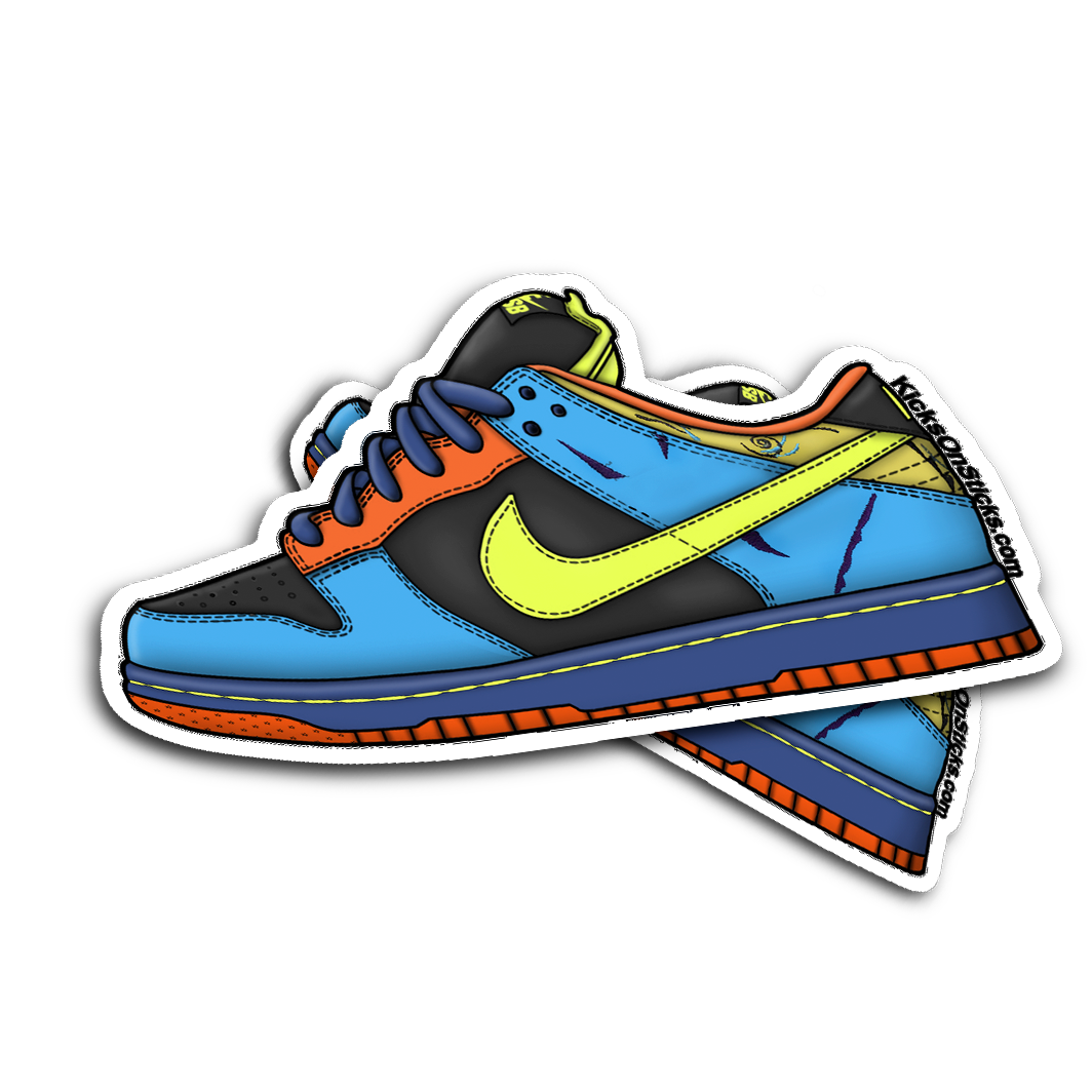 SB Dunk Low "Skate or Die" Sneaker Sticker