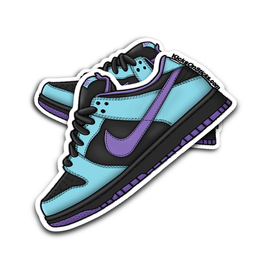 SB Dunk Low "Skeletor" Sneaker Sticker