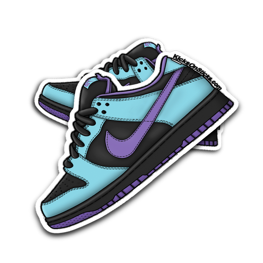 SB Dunk Low "Skeletor" Sneaker Sticker