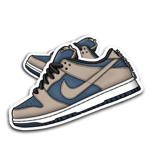 SB Dunk Low "Thunderstorm" Sneaker Sticker