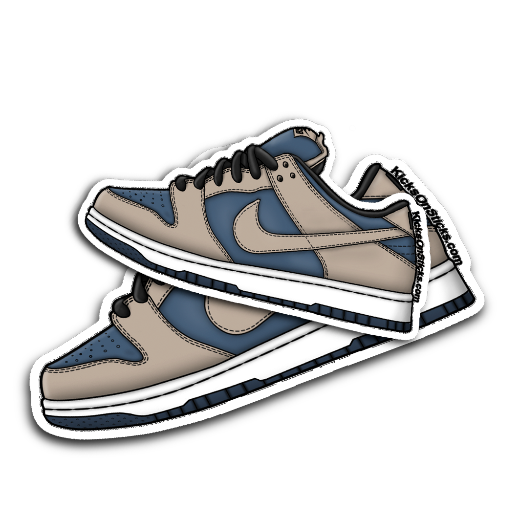 SB Dunk Low "Thunderstorm" Sneaker Sticker