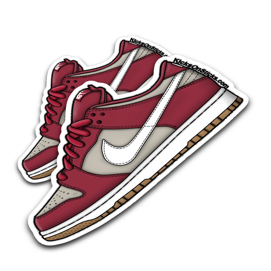 SB Dunk Low "Valentines 2015" Sneaker Sticker