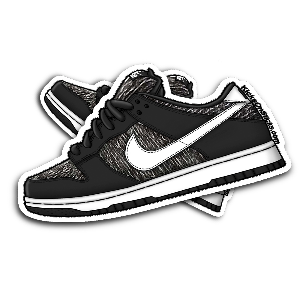 SB Dunk Low "Warmth" Sneaker Sticker