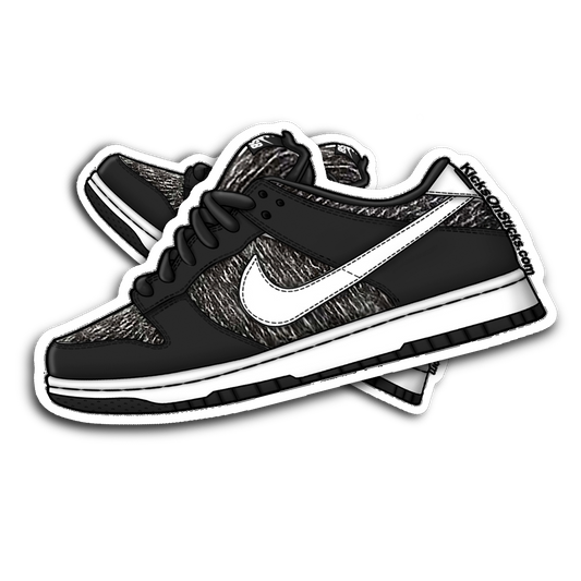 SB Dunk Low "Warmth" Sneaker Sticker