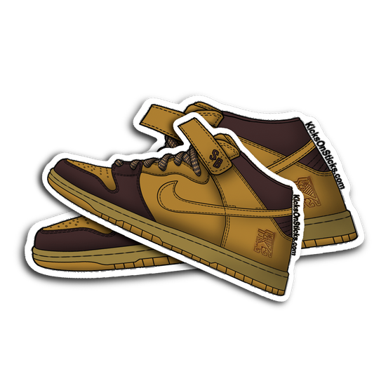 SB Dunk Mid "Lewis Marnell" Sneaker Sticker