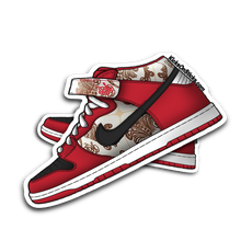 SB Dunk Mid "Linoleum" Sneaker Sticker