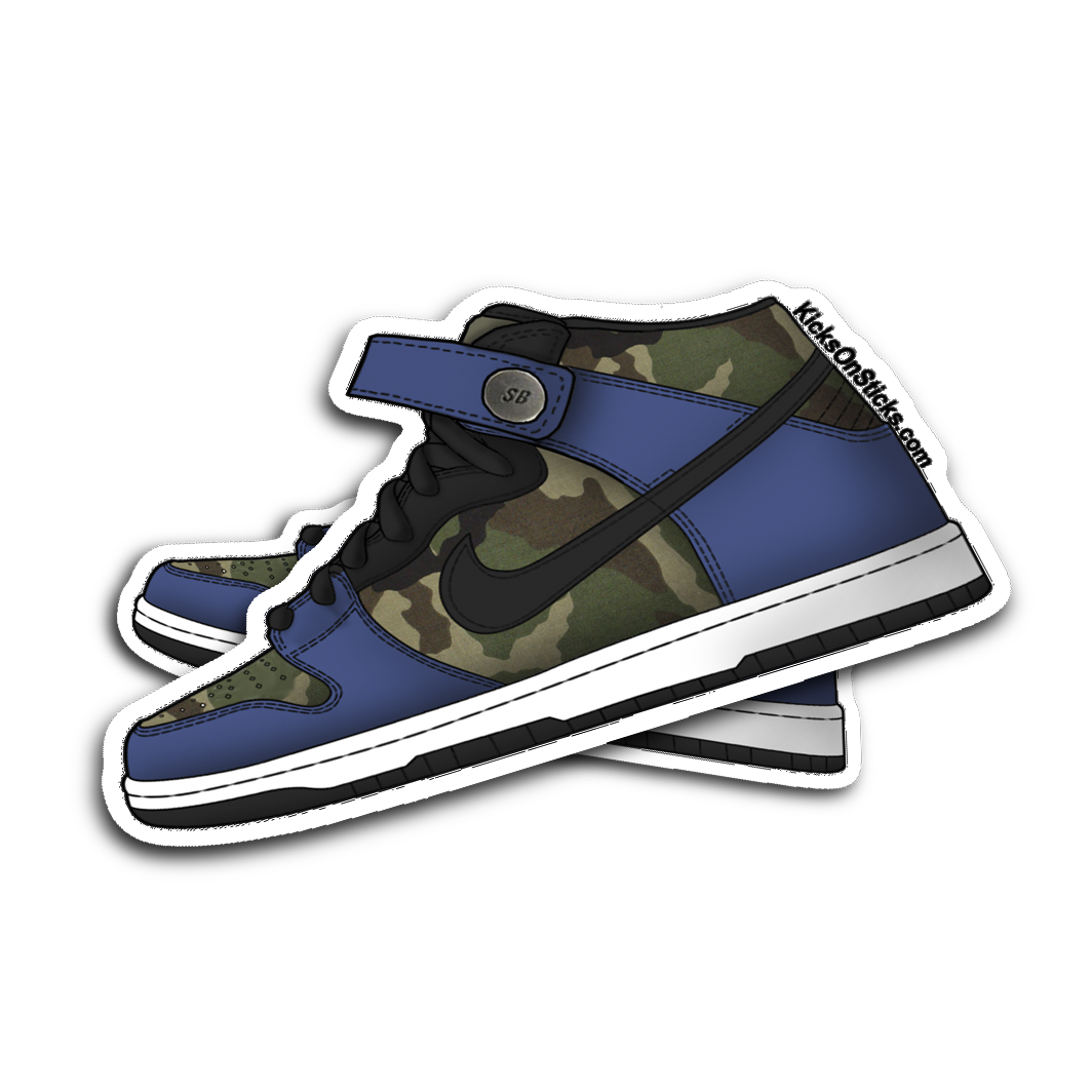 SB Dunk Mid "Made For Skate" Sneaker Sticker
