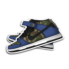 SB Dunk Mid "Made For Skate" Sneaker Sticker