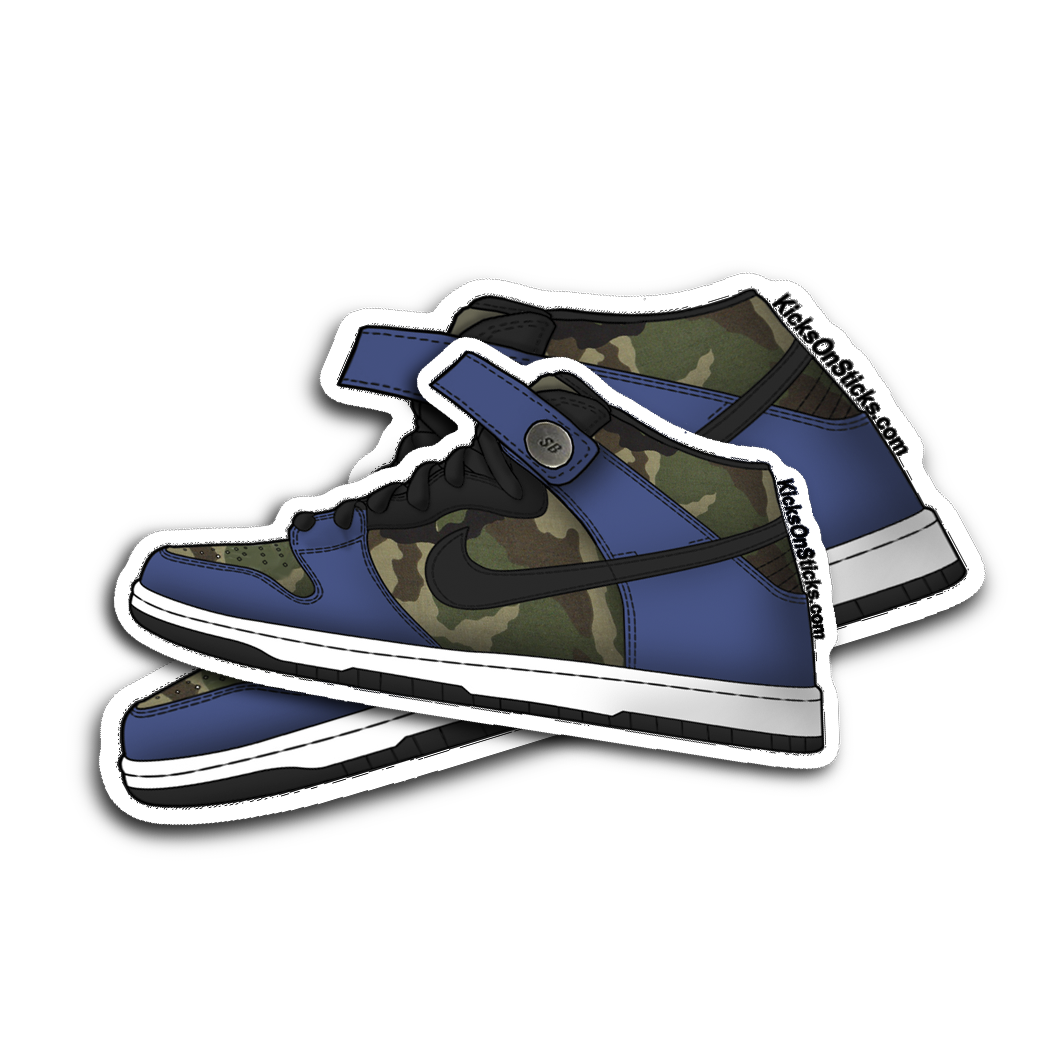 SB Dunk Mid "Made For Skate" Sneaker Sticker