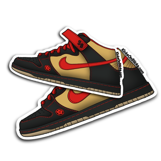 SB Dunk Mid "Money Cats" Sneaker Sticker