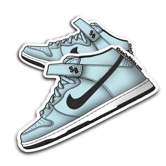SB Dunk Mid "Sea Crystal" Sneaker Sticker