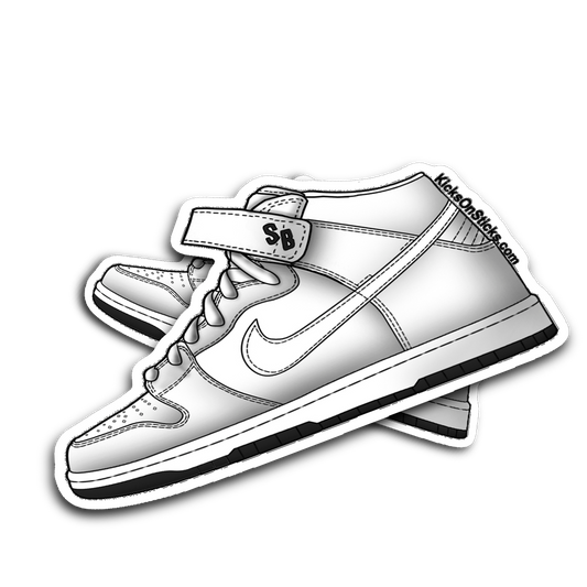 SB Dunk Mid "Tokyo Canvas" Sneaker Sticker