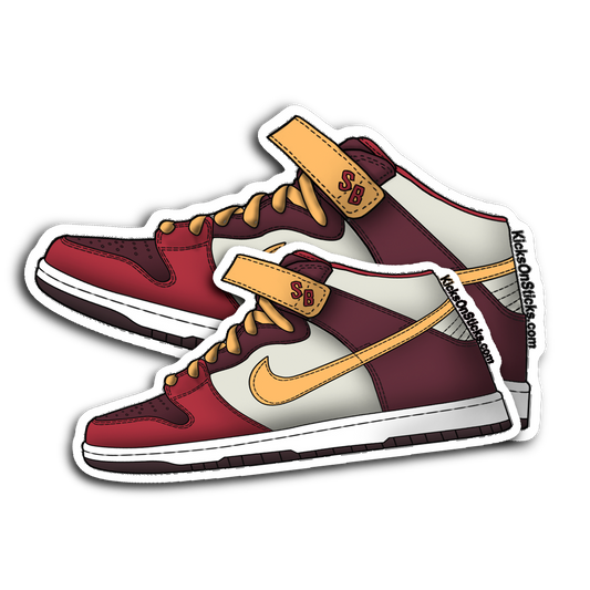 SB Dunk Mid "Vapor" Sneaker Sticker