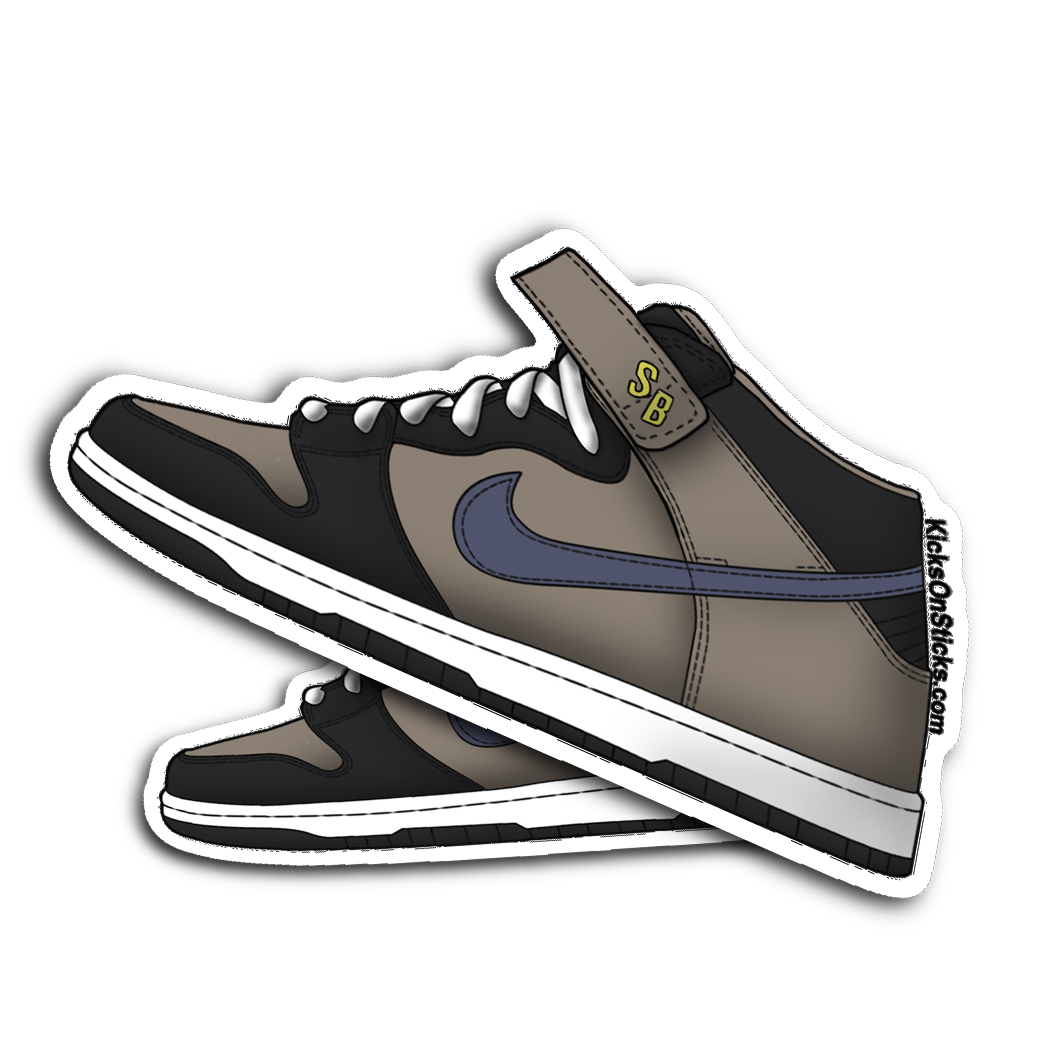 SB Dunk Mid "Workwear" Sneaker Sticker
