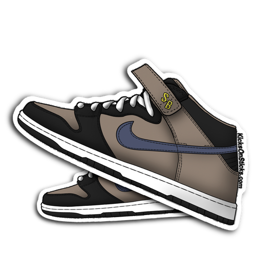 SB Dunk Mid "Workwear" Sneaker Sticker
