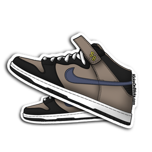 atención silueta Amigo por correspondencia SB Dunk Mid "Workwear" Sneaker Sticker