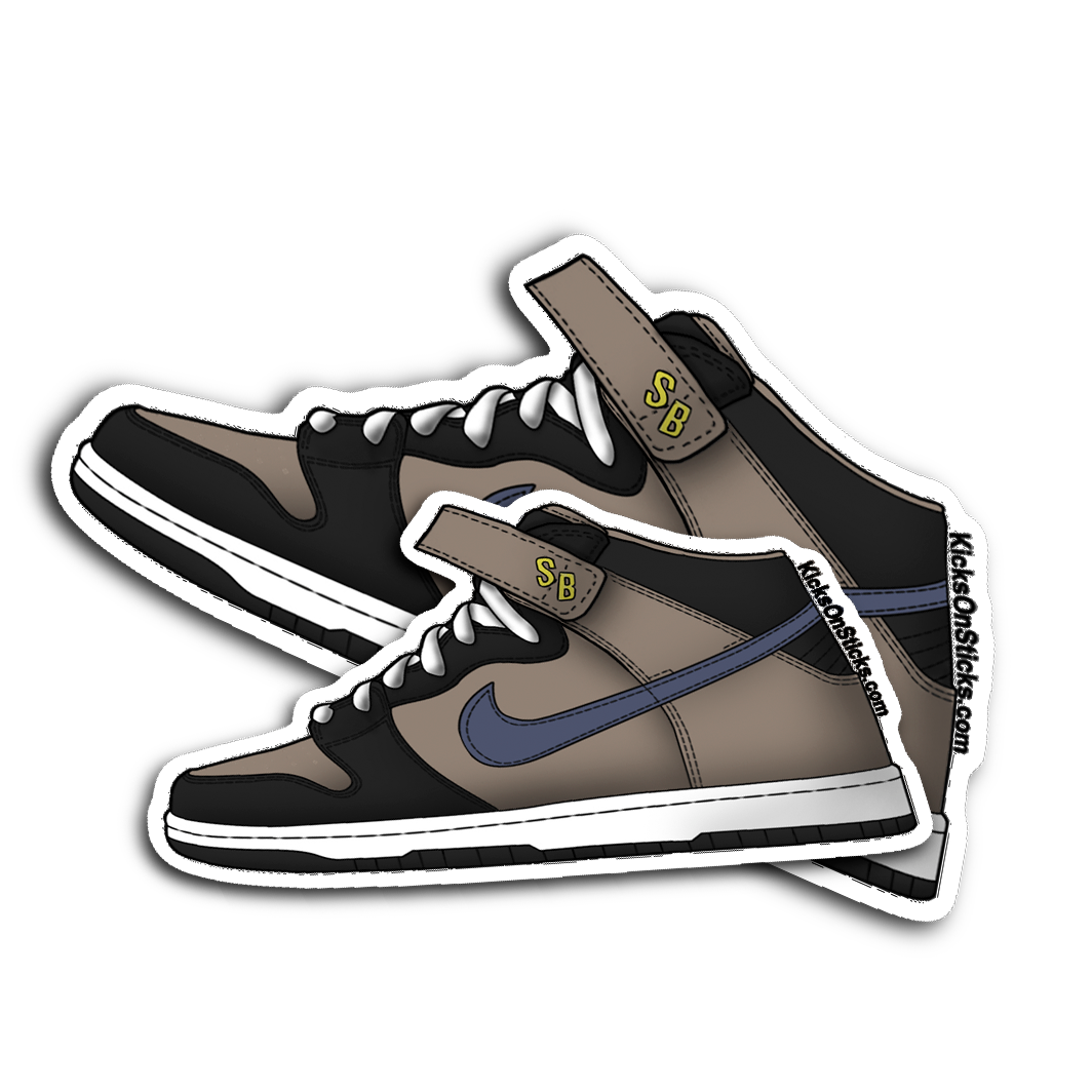 SB Dunk Mid "Workwear" Sneaker Sticker