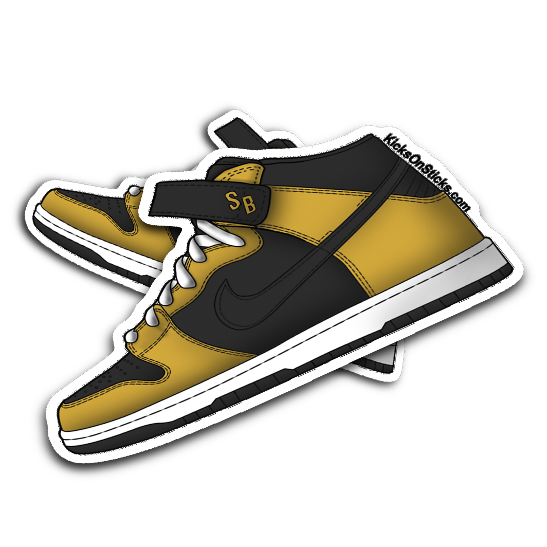 SB Dunk Mid "Wutang" Sneaker Sticker