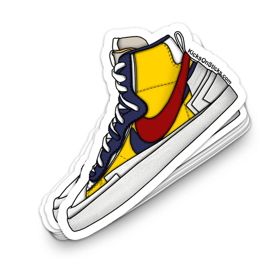 Sacai Blazer "Snow Beach" Sneaker Sticker