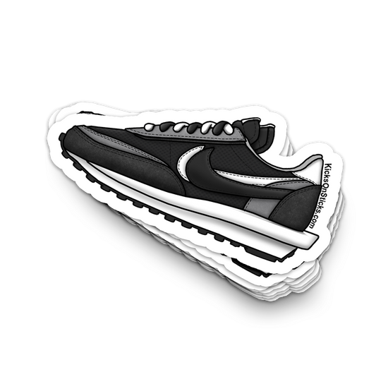 Sacai Waffle "Black" Sneaker Sticker