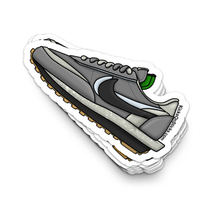 Sacai Waffle "CLOT Cool Grey" Sneaker Sticker