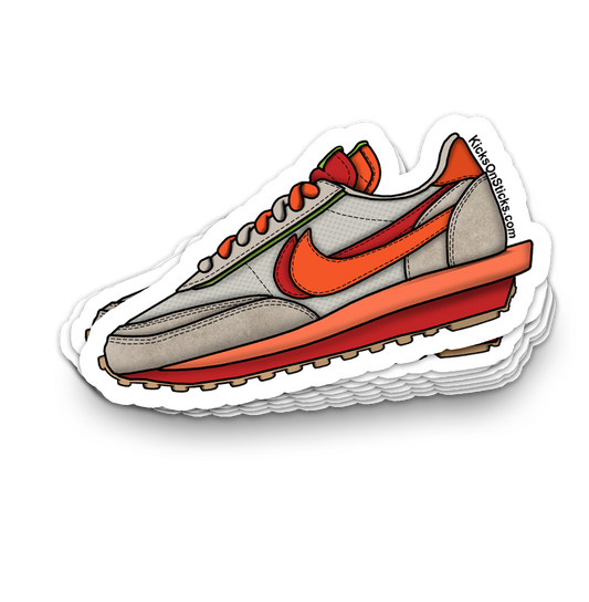 Sacai Waffle "Clot" Sneaker Sticker