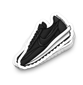 Sacai Waffle "Nylon Black" Sneaker Sticker