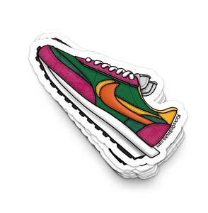 Sacai Waffle "Pine Green" Sneaker Sticker