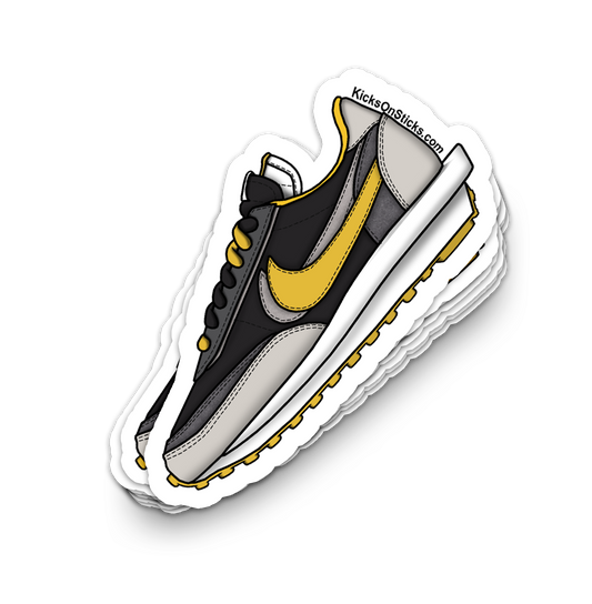 Sacai Waffle "Undercover Black Citron" Sneaker Sticker