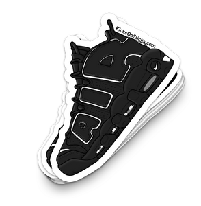 Uptempo "Black White" Sneaker Sticker