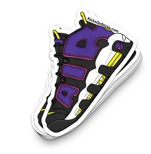 Uptempo "Court Purple" Sneaker Sticker