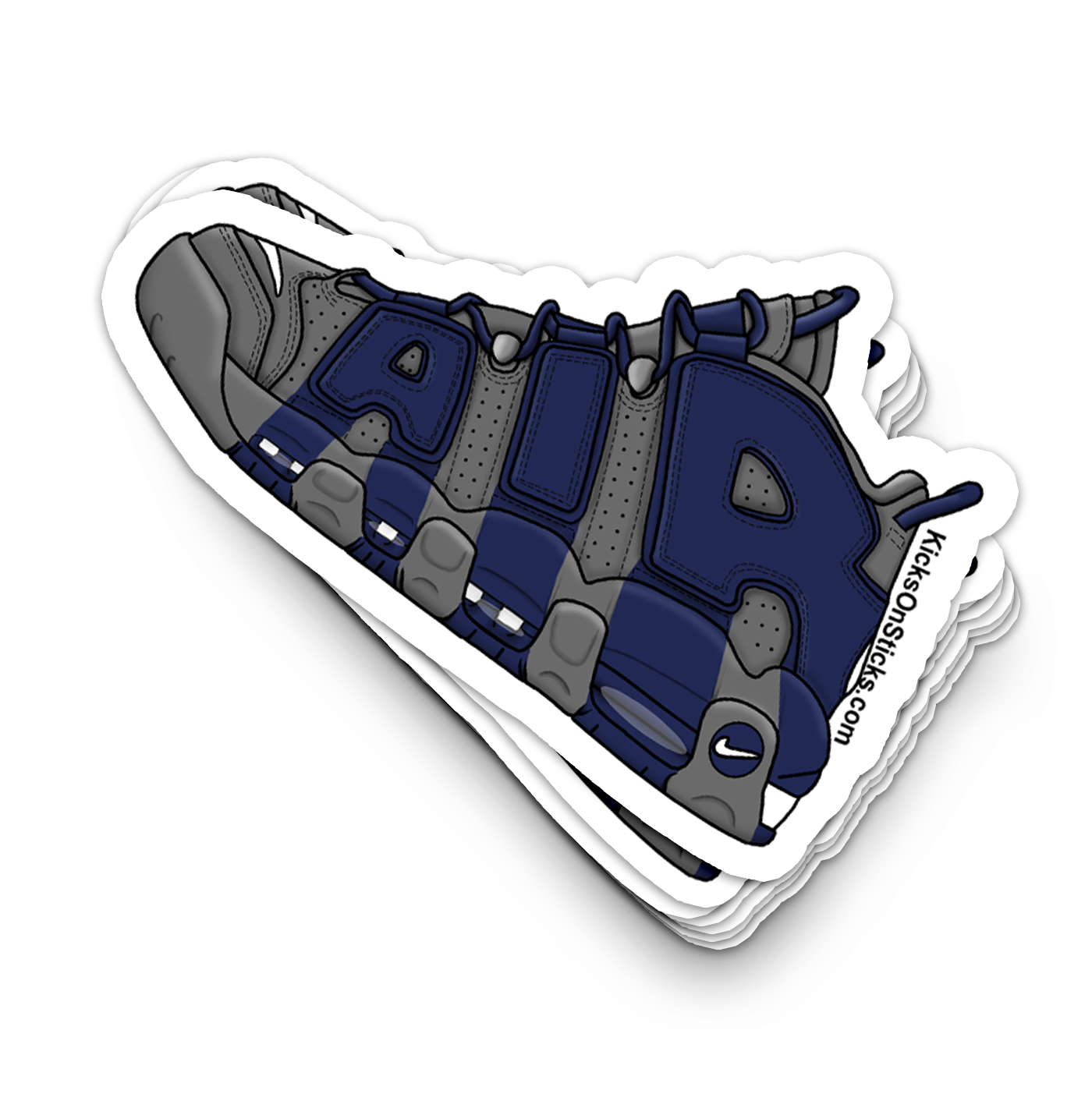 Uptempo "Georgetown" Sneaker Sticker