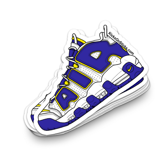 Uptempo "Golden State" Sneaker Sticker