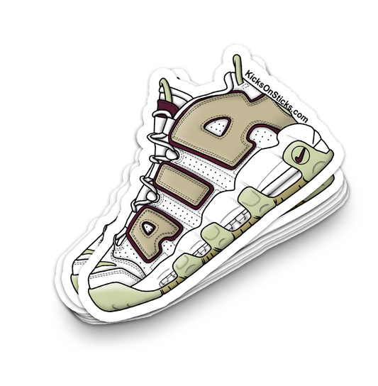 Uptempo "Mint Green" Sneaker Sticker