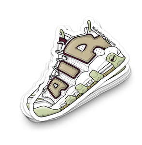 Uptempo "Mint Green" Sneaker Sticker