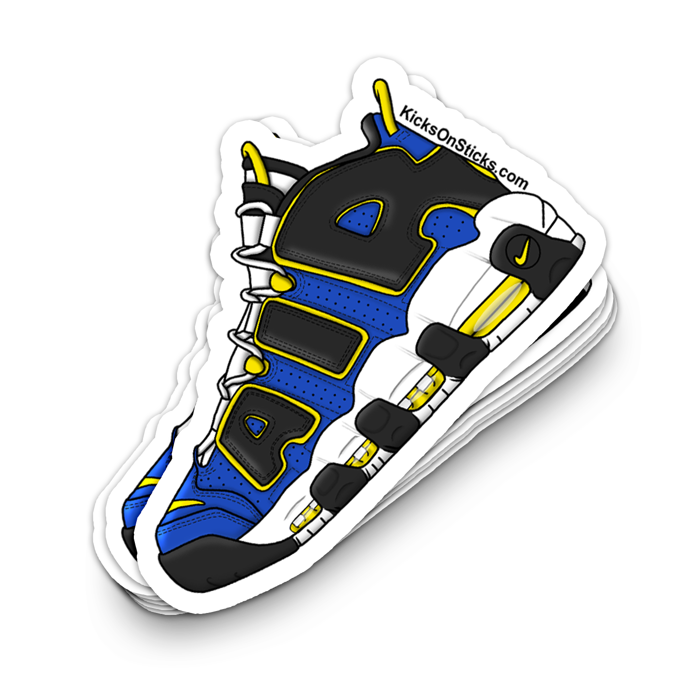 Uptempo "Peace Love Basketball" Sneaker Sticker