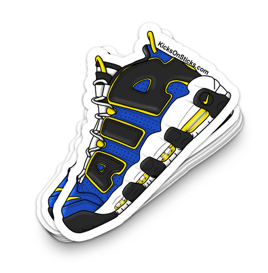 Uptempo "Peace Love Basketball" Sneaker Sticker